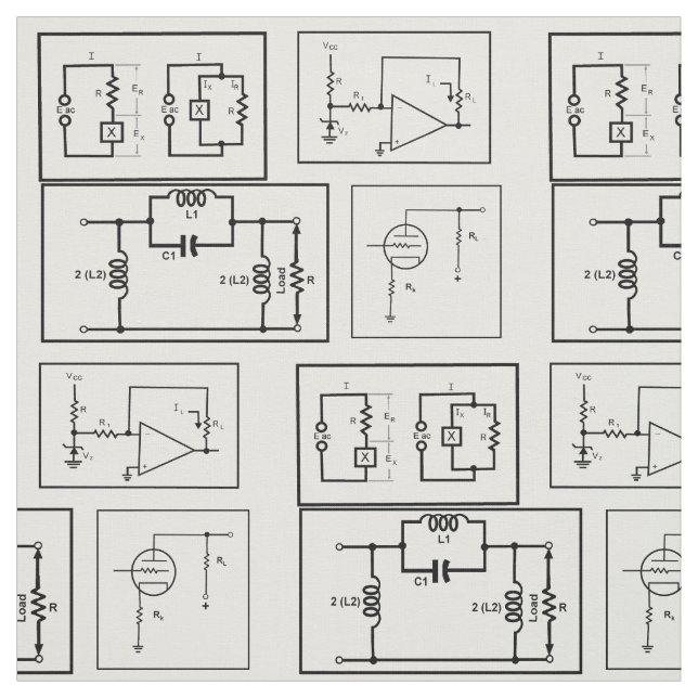 Werkstoffe für elektrische Schaltungen Stoff (Muster)