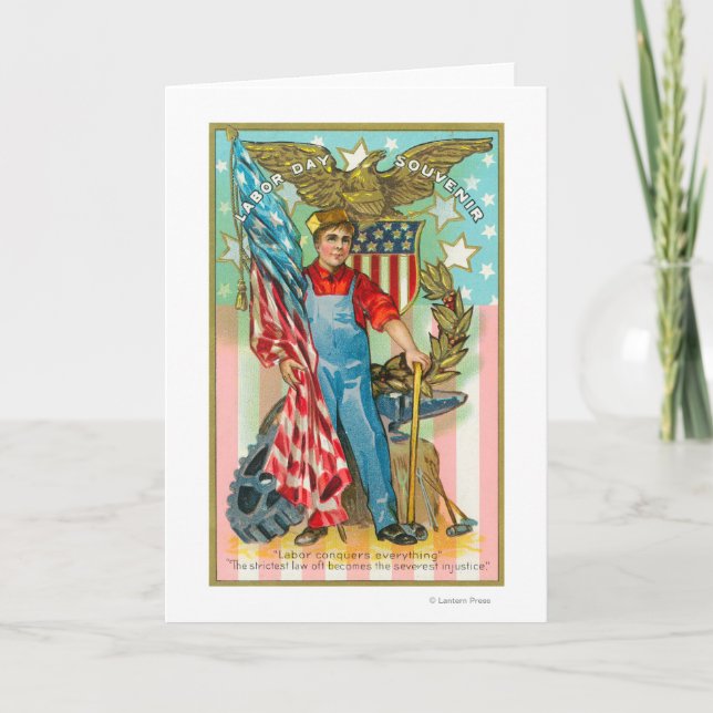 Werktags-Andenken Karte (Vorderseite)