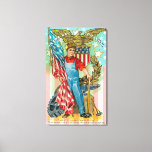 Werktags-Andenken Leinwanddruck