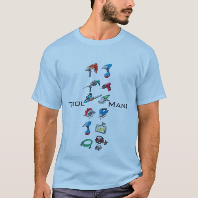 Werkzeug-Mann! T-Shirt (Vorderseite)