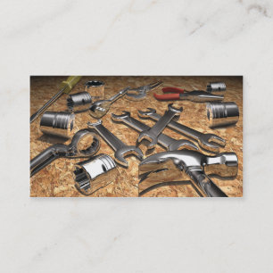 Werkzeug-Thema-Visitenkarte Visitenkarte