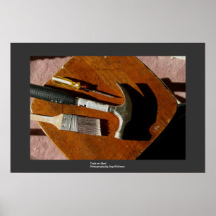 Werkzeuge an der Börse Poster