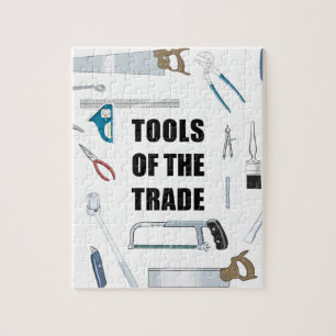 Werkzeuge des Handels: Hardware benutzt vom Puzzle