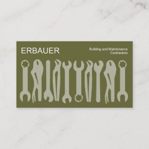 Werkzeuge des Handels - Olivenhaine 666633 Visitenkarte