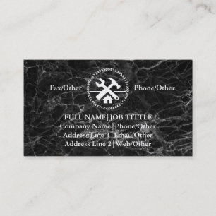 Werkzeuge für beruflich-Builder-Tischlerwerkzeuge Visitenkarte