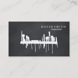 Werkzeuge für beruflich-Builder-Tischlerwerkzeuge Visitenkarte