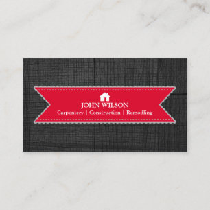 Werkzeuge für beruflich-Builder-Tischlerwerkzeuge Visitenkarte