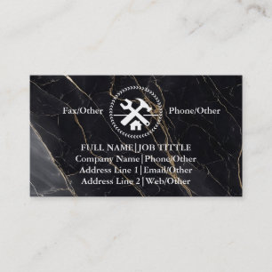 Werkzeuge für beruflich-Builder-Tischlerwerkzeuge Visitenkarte