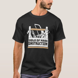 Werkzeuge für die Reparatur von Massenkonstruktion T-Shirt