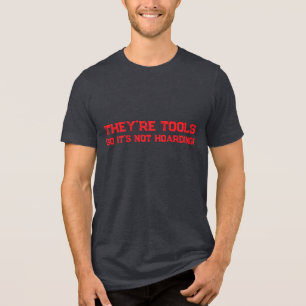 Werkzeuge horten nicht Tri-Blend shirt