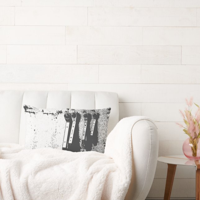 Werkzeuge Spanners Mechanical Industrial Feel Lendenkissen (Liege)