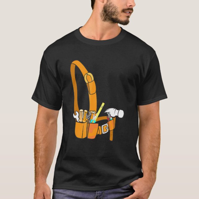 Werkzeuggürtelkleber Elektrohämmer Tec T-Shirt (Vorderseite)