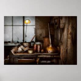 Werkzeugmaschine - Got Öl Poster