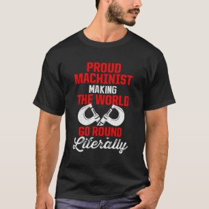 Werkzeugmaschinen für Maschinenbediener, die Enthu T-Shirt