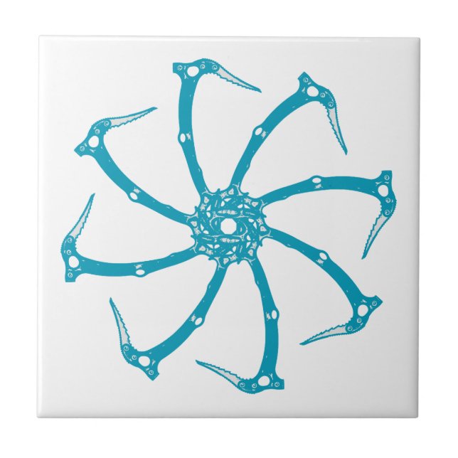 Werkzeugspindel Fliese (Vorderseite)