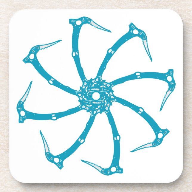 Werkzeugspindel Getränkeuntersetzer (Vorderseite)