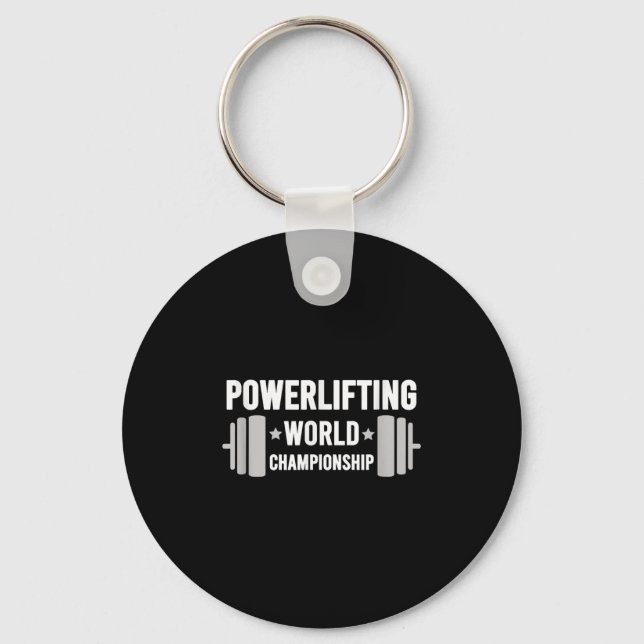 Werlifter Motivational Gym Werlifting World Chamon Schlüsselanhänger (Vorderseite)