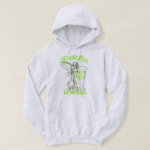 Wermut-La-Gebühr Verte Fee mit Glas Hoodie