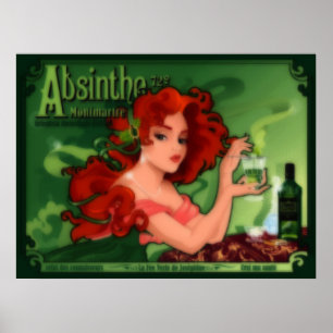 Wermut Montmartre Poster