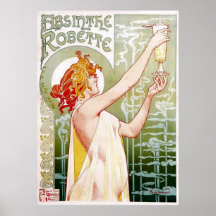 Wermut Robette Plakat