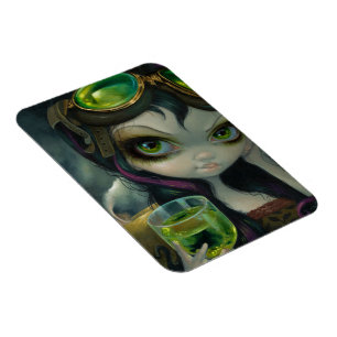 "Wermut-Schutzbrillen-" Flexmagnet Magnet