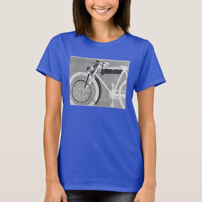 Werner Motorrad, 1898 T-Shirt (Vorderseite)