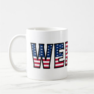 Werner Name Vorname USA styled Tasse Kaffeetasse