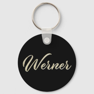 Werner whitegold Button-Schlüsselger Schlüsselanhänger