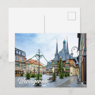Wernigerode, Deutschland Postkarte