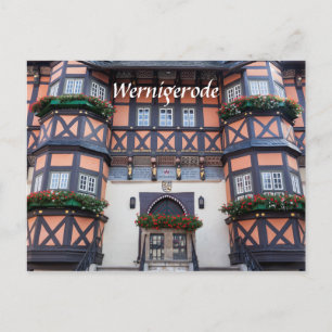 Wernigerode-Foto Postkarte