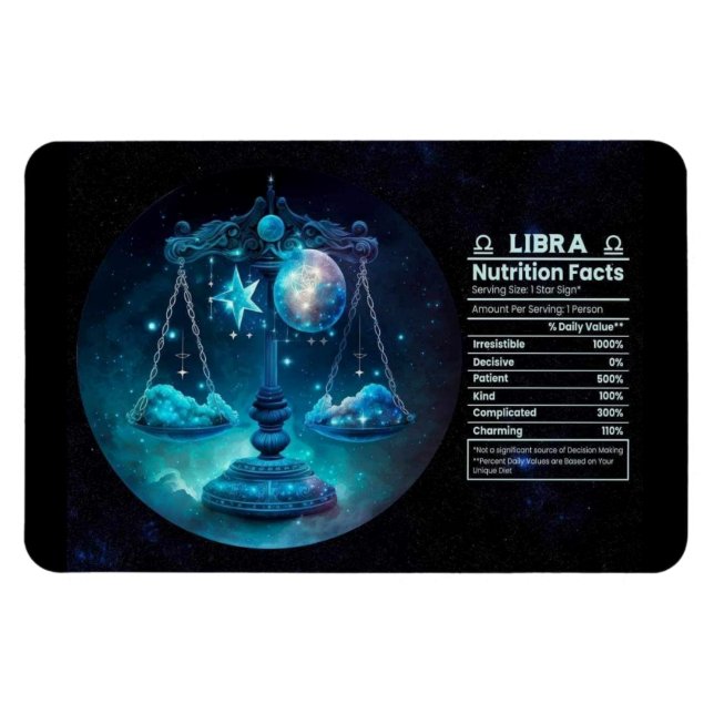 Wert der Ernährung unter dem Libra-Aspekt Magnet (Horizontal)