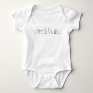 Wert die Wartezeit Baby Strampler