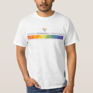 Wert t Georgia Stonewall Demokraten T-Shirt