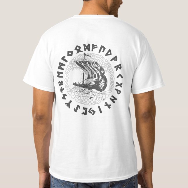 WERT-WIKINGER-SHIRT T-Shirt (Rückseite)