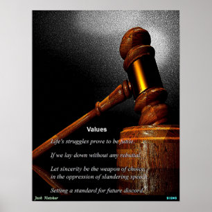Werte Poster