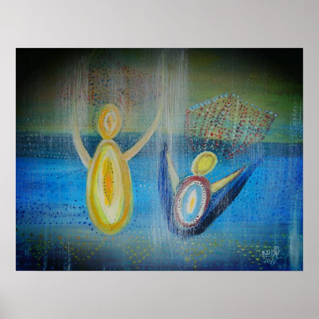 Werteplakatpapier (Mat Poster (Vorne)