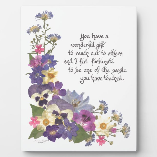 Wertgeschenk Fotoplatte (Vorderseite)