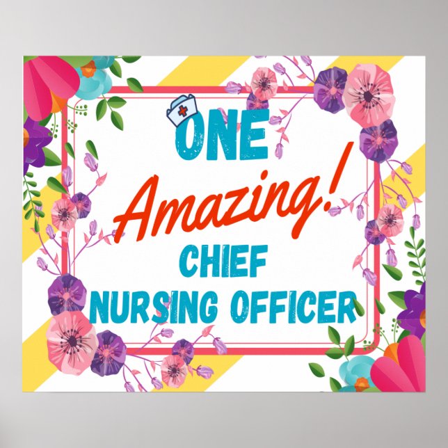 Wertgutachten des Chief Nursing Officer Poster (Vorne)