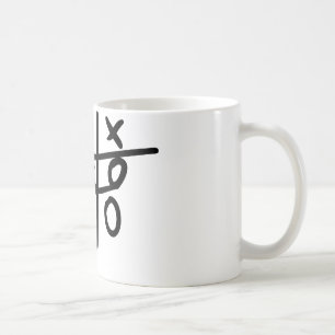 wertlose und Kreuze - tic tac-Zehe Kaffeetasse