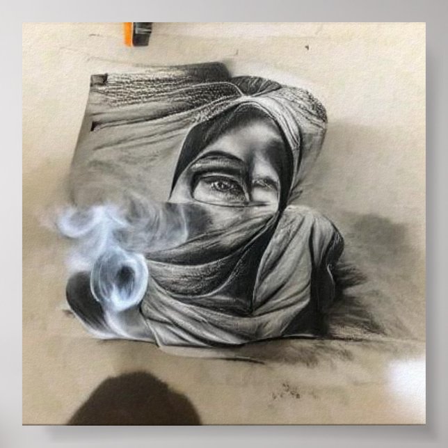 Wertpapier (Matte) Poster (Vorne)