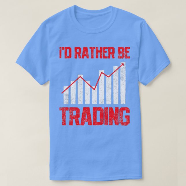 Wertpapiermarkt für Händler T-Shirt (Design vorne)