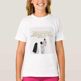 Wertschätzung für Ehemann und Vater T-Shirt