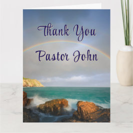 Wertschätzung von Ozeanregenbogen-Pastoren Danke K