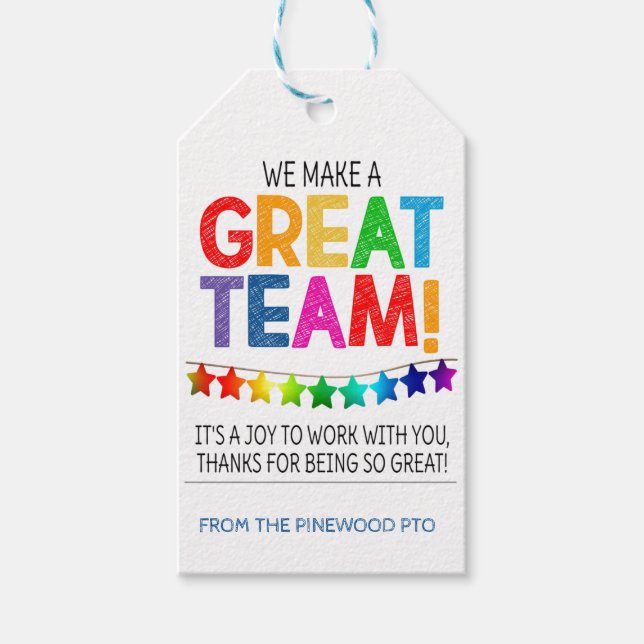 Wertungsmarke Geschenkanhänger (Vorderseite)