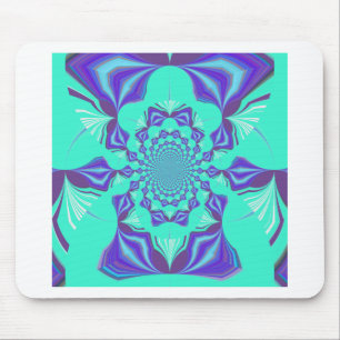 Wertvoll Blau Mousepad