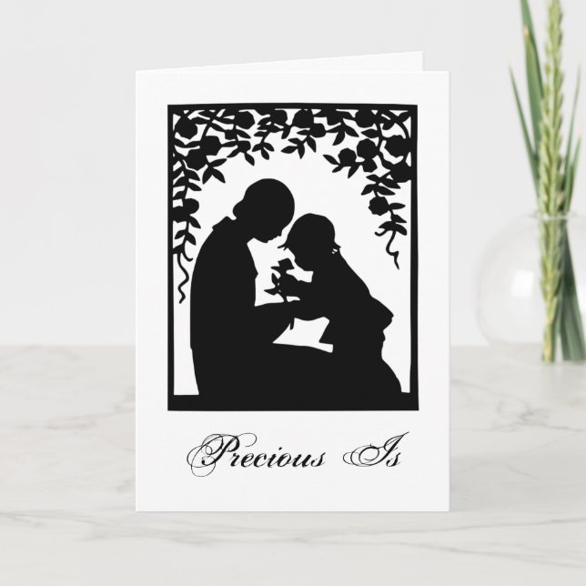 Wertvoll ist Muttertagskarte Karte (Vorderseite)