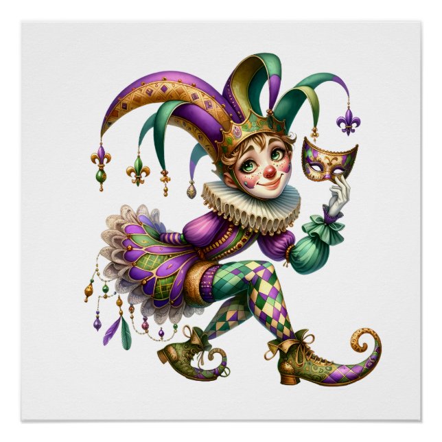 Wertvoll Jester Theme Poster (Vorderseite)