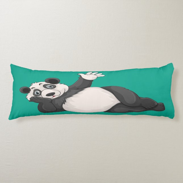 Wertvoll Panda Body Pillow Seitenschläferkissen (Vorderseite)