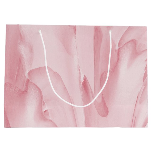 Wertvoll rosa große geschenktüte (Rückseite)