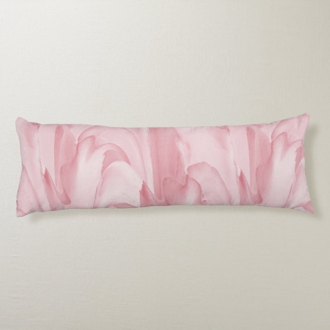 Wertvoll rosa seitenschläferkissen (Rückseite)